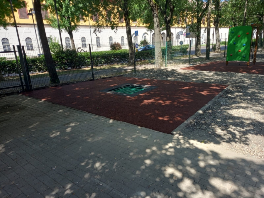 Realizzazione di un nuovo parco giochi a Voghera, Pavia