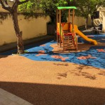 pavimentazione antitrauma in gomma colata per parco giochi a cecina livorno 4