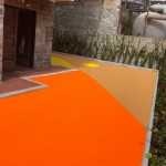 pavimentazione antitrauma in gomma colata per scuola infanzia a Nervi Genova